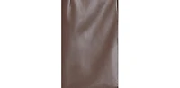 Bebe Women's One Shoulder Faux Leather Blazer Dress