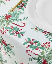 Laura Ashley Easy Care Holiday Tablecloth