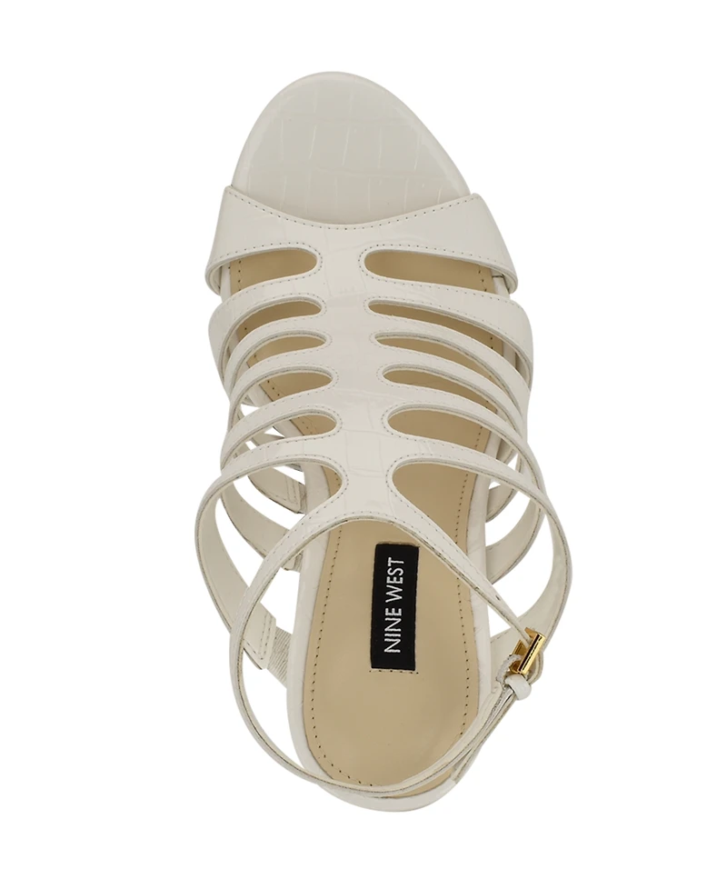 Nine West Women's Saleen Caged Stiletto Sandals
