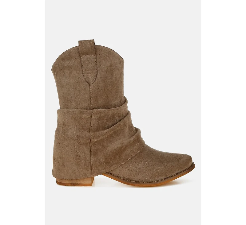 Bronco Slouchy Calf Boots