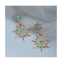 Sohi Women's Celestrial Drop Earrings