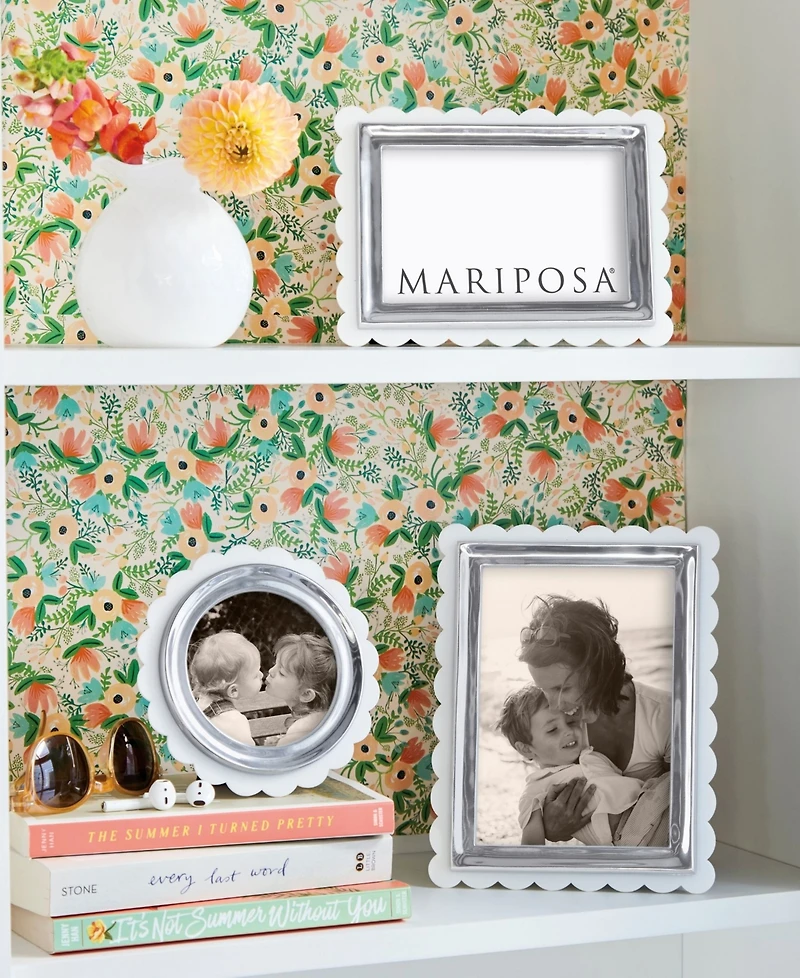 Mariposa Scallop Frame, 4"x6"
