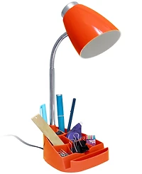 Creekwood Home 18.5" Flexible Gooseneck Organizer Desk Lamp