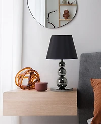 Lalia Home 19.29" Modern and Fashionable Stacked Ball Table Lamp