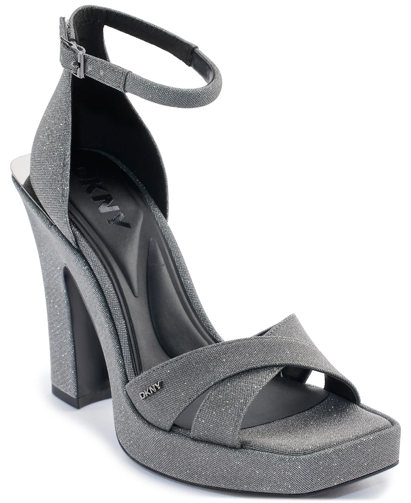 Dkny Women's Linda Strappy Square-Toe Sandals