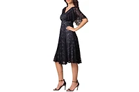 Kiyonna Women's Camille Lace Cocktail Dress