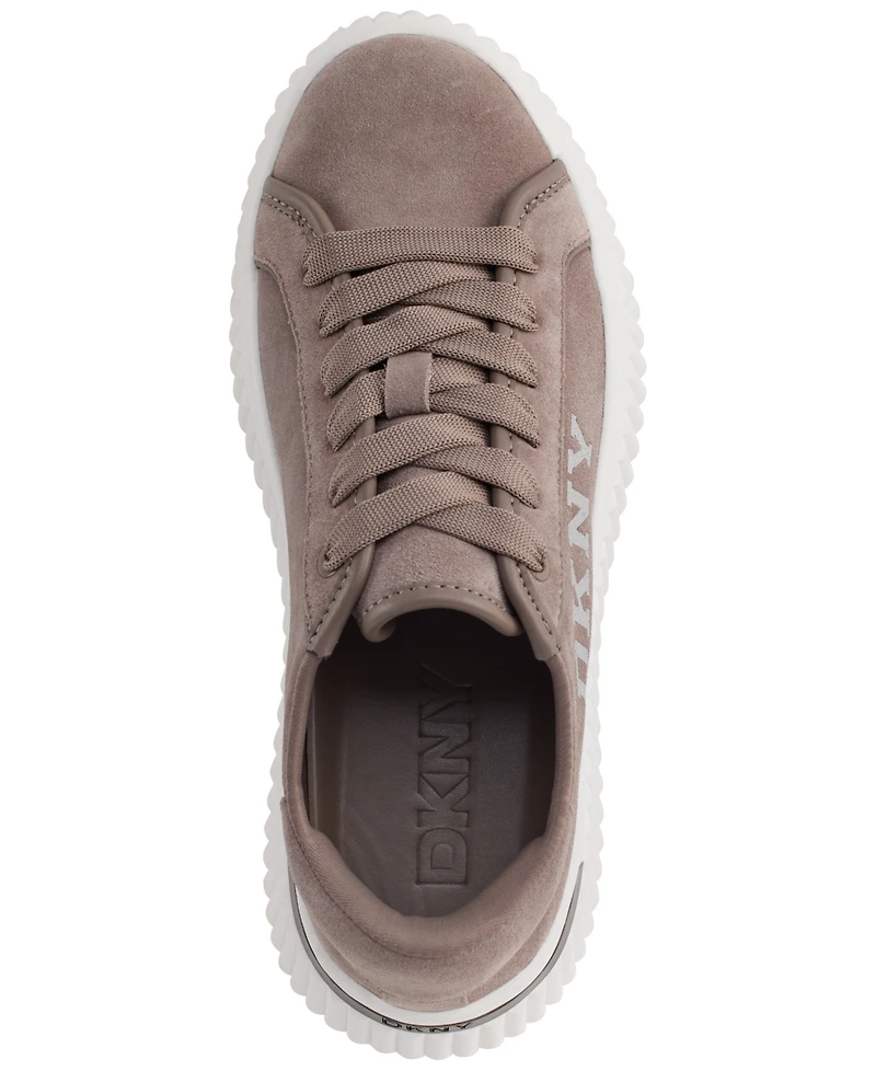 Dkny Women's Larissa Lace Up Platform Sneakers