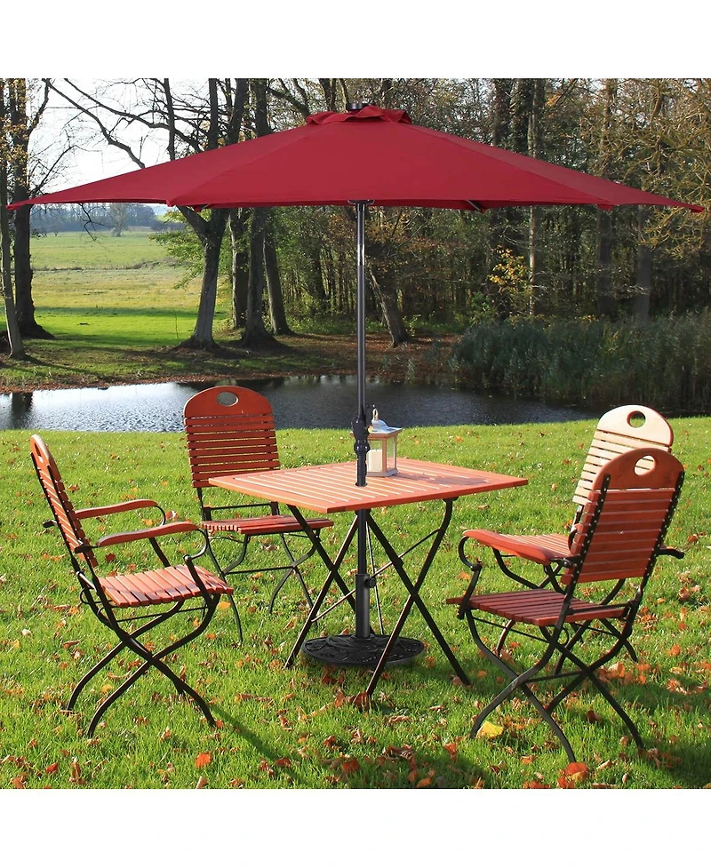 Skonyon 20 inch Outdoor Patio Half Round Umbrella Base