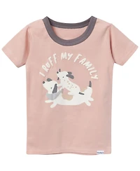 Gerber Baby Girls Top and Shorts Pajama Sets, 4-Piece, Ballet Slippers