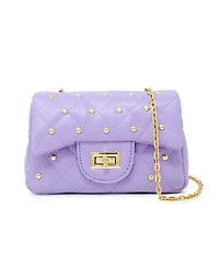 Tiny Treats + Zomi Gems Girls Classic Quilted Stud Handbag