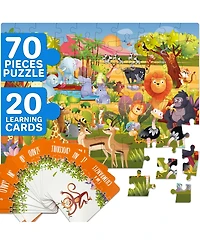 Quokka 70 Pieces Search & Find Riddle Kids Puzzles 4-6 Years Old