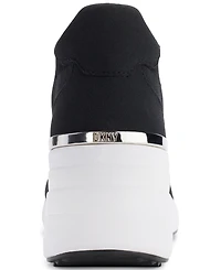 Dkny Women's Kasia Lace-Up Wedge Sneakers