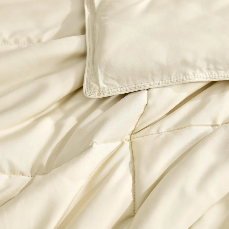 Menopleasing - Coma Inducer Oversized Cooling Comforter Set - Bleached Sand