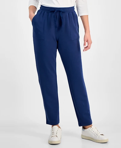 Style & Co Petite Yummy Fleece Pants, Created for Macy's