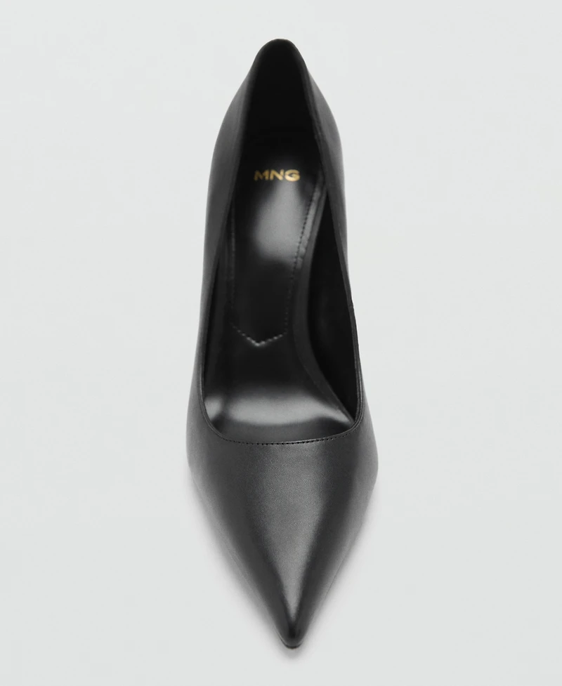 Mango Women's Leather Pumps