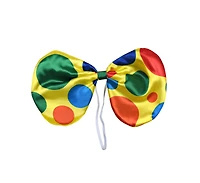 Dress Up America Multicolor Polka Dot Costume Bow Tie