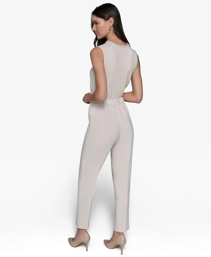 Karl Lagerfeld Paris Women's Slim Pull-On Pants