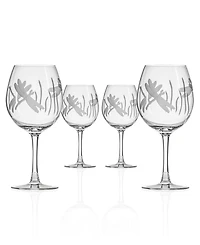 Rolf Glass Dragonfly Balloon Red Wine Glass 18oz