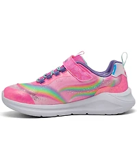 Skechers Little Girls S-Lights: Unicorn Chaser Stay-Put Closure Light-Up Casual Sneakers from Finish Line