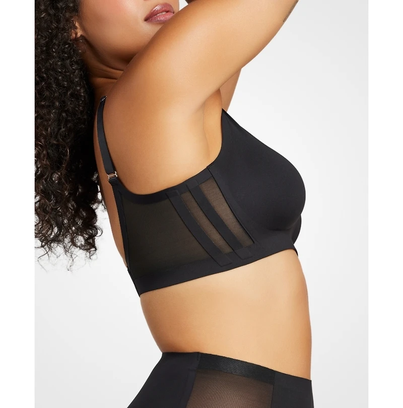 Siella Women's Silky Smooth V-Neck Bra