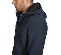 Calvin Klein Men's Sherpa Lined Infinite Stretch Soft Shell Jacket