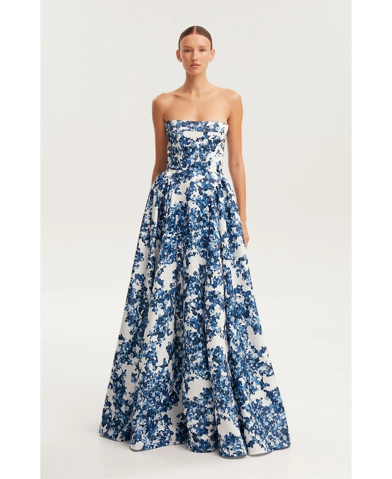 Milla Women's Ravishg Corset Maxi Dress