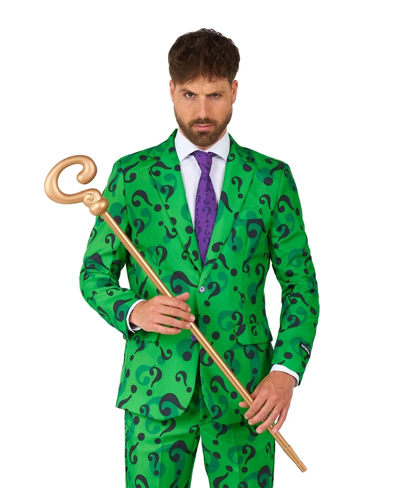 Suitmeister Men's Halloween Suit - The Riddler Costume