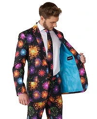 Suitmeister Men's Party Costume - Funny Balloons And Confetti Suit