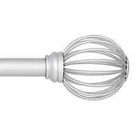 Kenney Jax 5/8-Inch Decorative Curtain Rod for Elegant Window Treatments