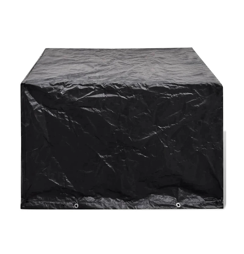 vidaXL Patio Furniture Cover 8 Eyelets 44.5"x44.5"x28.7"