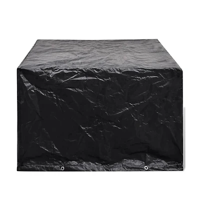 vidaXL Patio Furniture Cover 8 Eyelets 44.5"x44.5"x28.7"