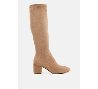 Sinaloa Microfiber Knee High Boots Women
