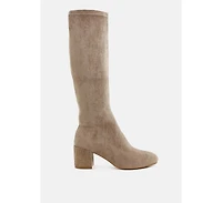Sinaloa Microfiber Knee High Boots Women