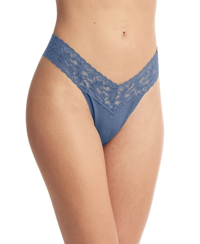 Hanky Panky Women's Supima Cotton Low Rise Thong