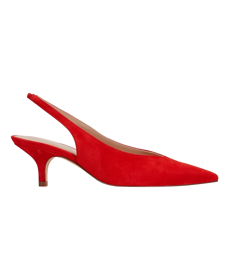 Marc Fisher Women's Labela Slingback Kitten Heel Pumps