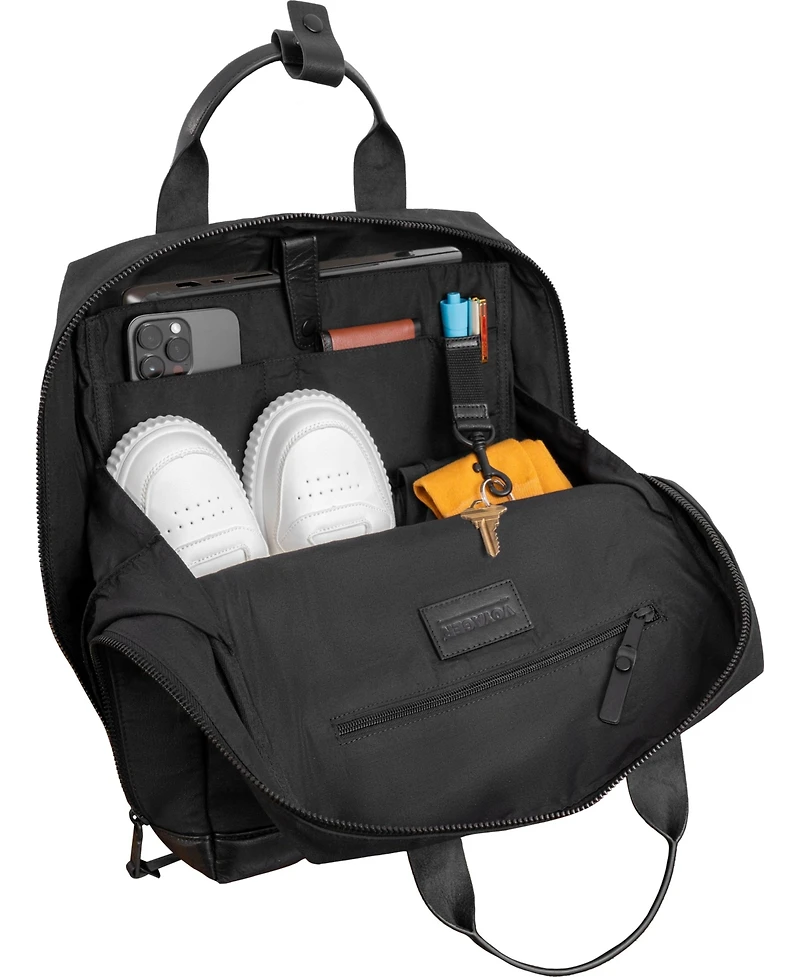 Boarding Pass The Voyager 20 oz. Waxed Canvas Travel Backpack