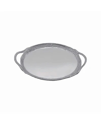 Mariposa Rope Oval Cocktail Tray