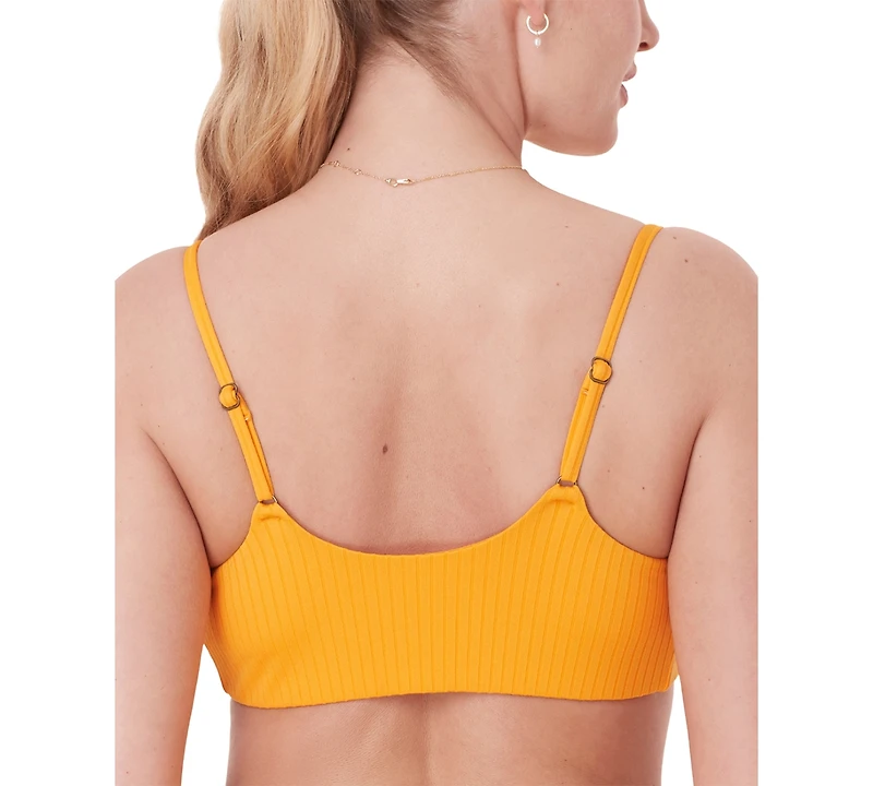 Andie Women's Maui Ribbed Bikini Top