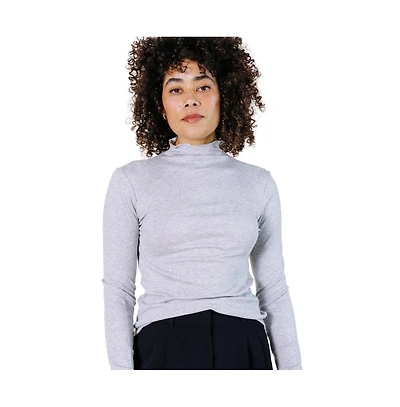 Poplinen Plus Norma Modal Ribbed Turtleneck