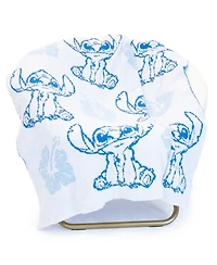 Saturday Park Lilo and Stitch Hawaiian Flower 50x60 Feather Knit Throw Blanket