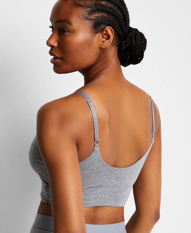 State of Day Women's Longline Cropped Bralette, Exclusively at Macy's