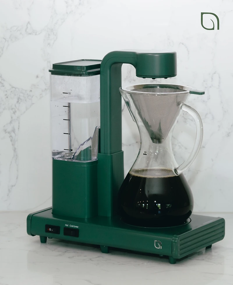 Willow Kitchen Artisan Brew Automatic Pour Over Coffee Maker- Blooming Technology