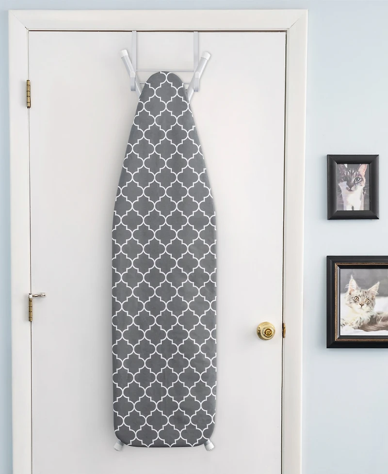 Seymour Home Products Adjustable Height, 4 Leg Ironing Board with Mesh Top