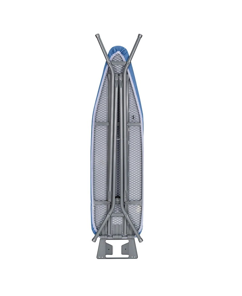 Seymour Home Products Adjustable Height, 4 Leg Ironing Board with Mesh Top and Iron Rest