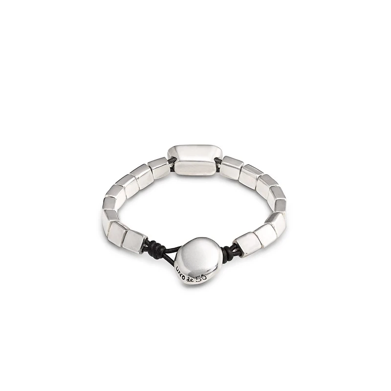 UNOde50 Sterling Silver Plated Metal Alloy Central Box Bracelet