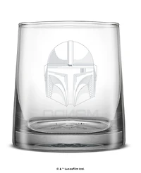 JoyJolt Star Wars The Mandalorians Short Drinking Glasses, Set of 4