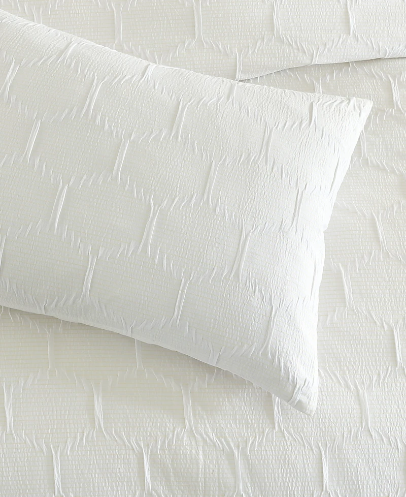 Dkny Modern Hexagon 3 Piece Duvet Cover Set, King