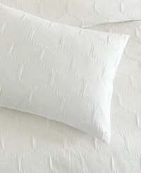 Dkny Modern Hexagon 3 Piece Duvet Cover Set, King