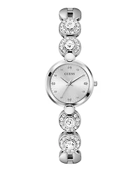 Guess Women's Analog Silver Tone Stainless Steel Watch, 26 mm