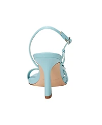 Marc Fisher Women's Hallan Rose Tapered Heel Sandals